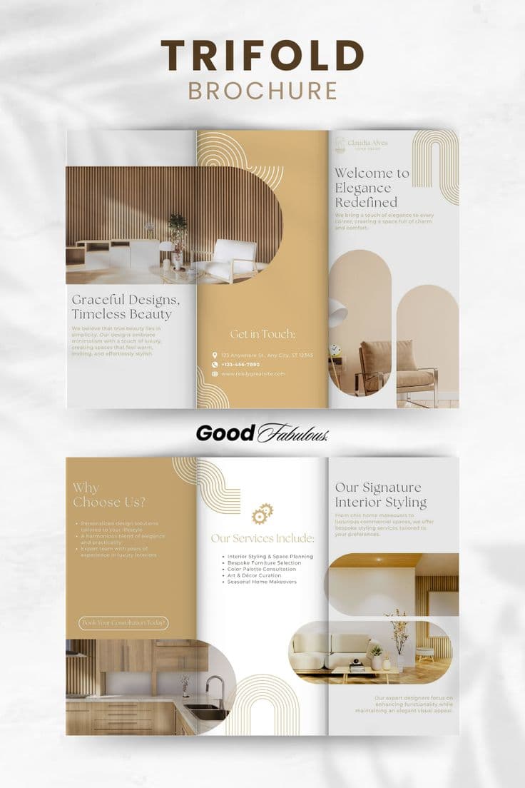 Luxury Property Brochure commercial print sample